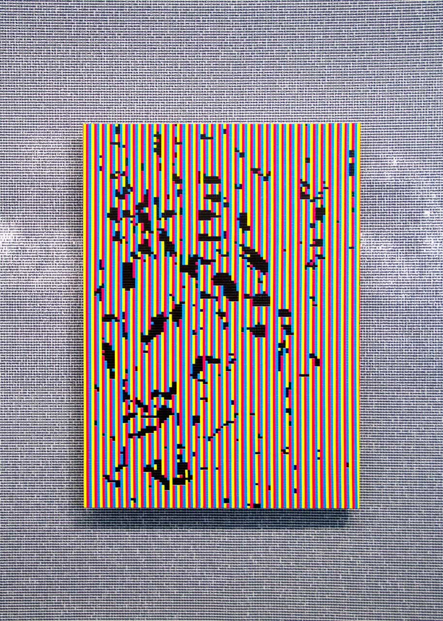 Obras de Gonzalo Reyes en la Galería Peter Gaugy. Foto: Studio Gonzalo Reyes Araos. 