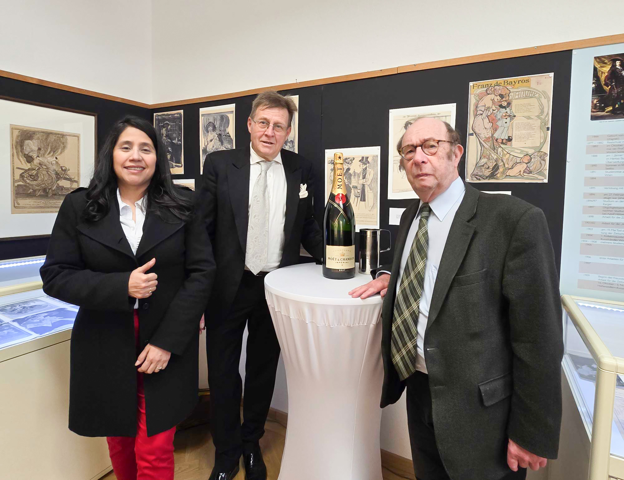 Vortrag und Führung durch die Ausstellung Franz von Bayros im Bezirksmuseum Landstraße. Foto: CulturaLatina