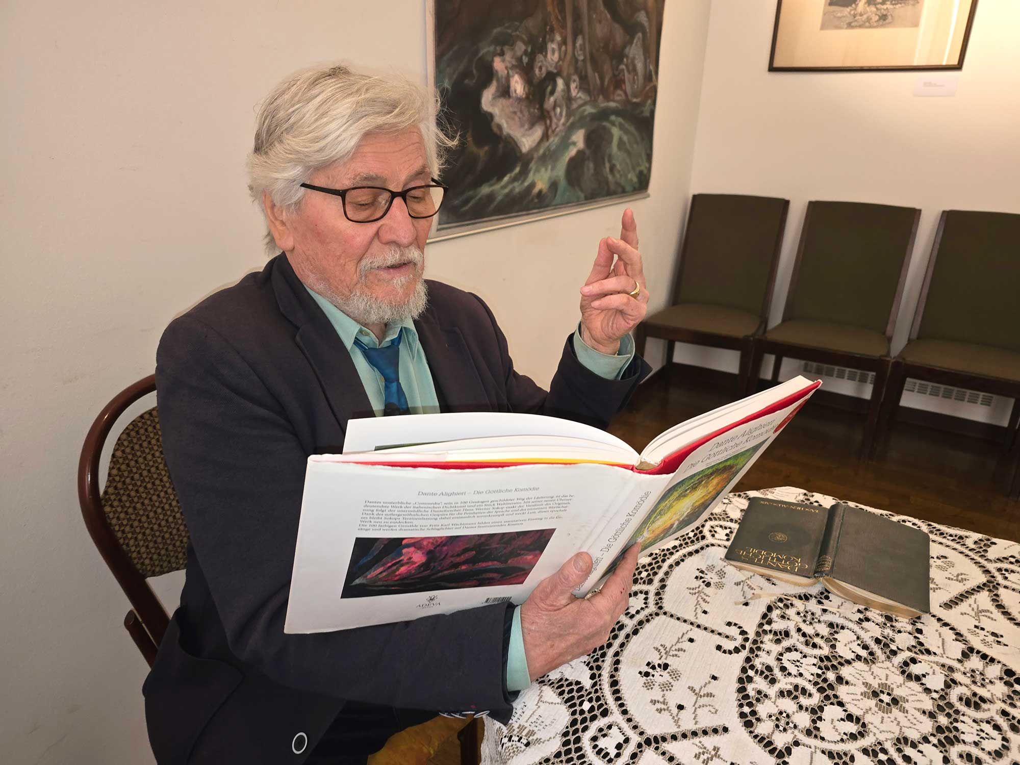 Vortrag und Führung durch die Ausstellung Franz von Bayros im Bezirksmuseum Landstraße. Foto: CulturaLatina