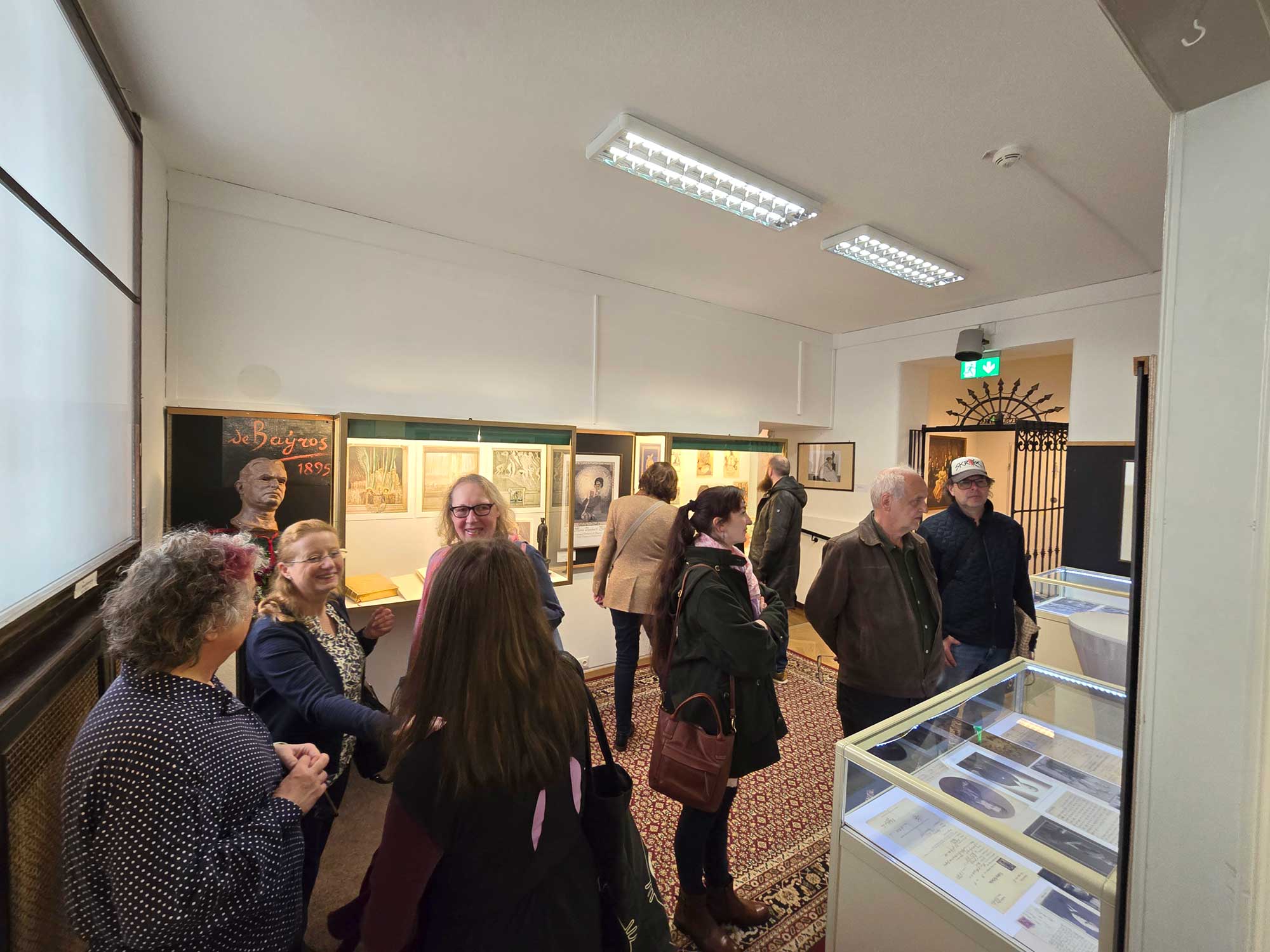 Vortrag und Führung durch die Ausstellung Franz von Bayros im Bezirksmuseum Landstraße. Foto: CulturaLatina
