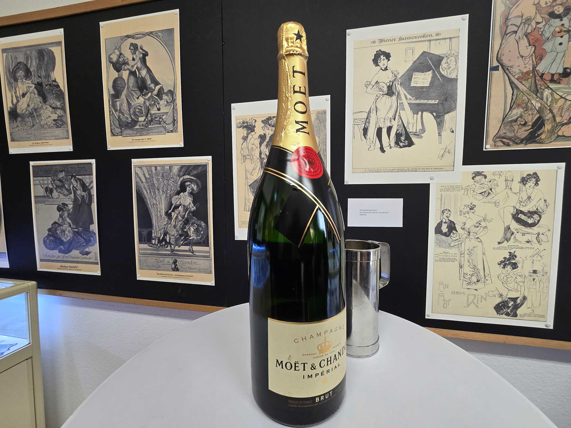 Vortrag und Führung durch die Ausstellung Franz von Bayros im Bezirksmuseum Landstraße. Foto: CulturaLatina