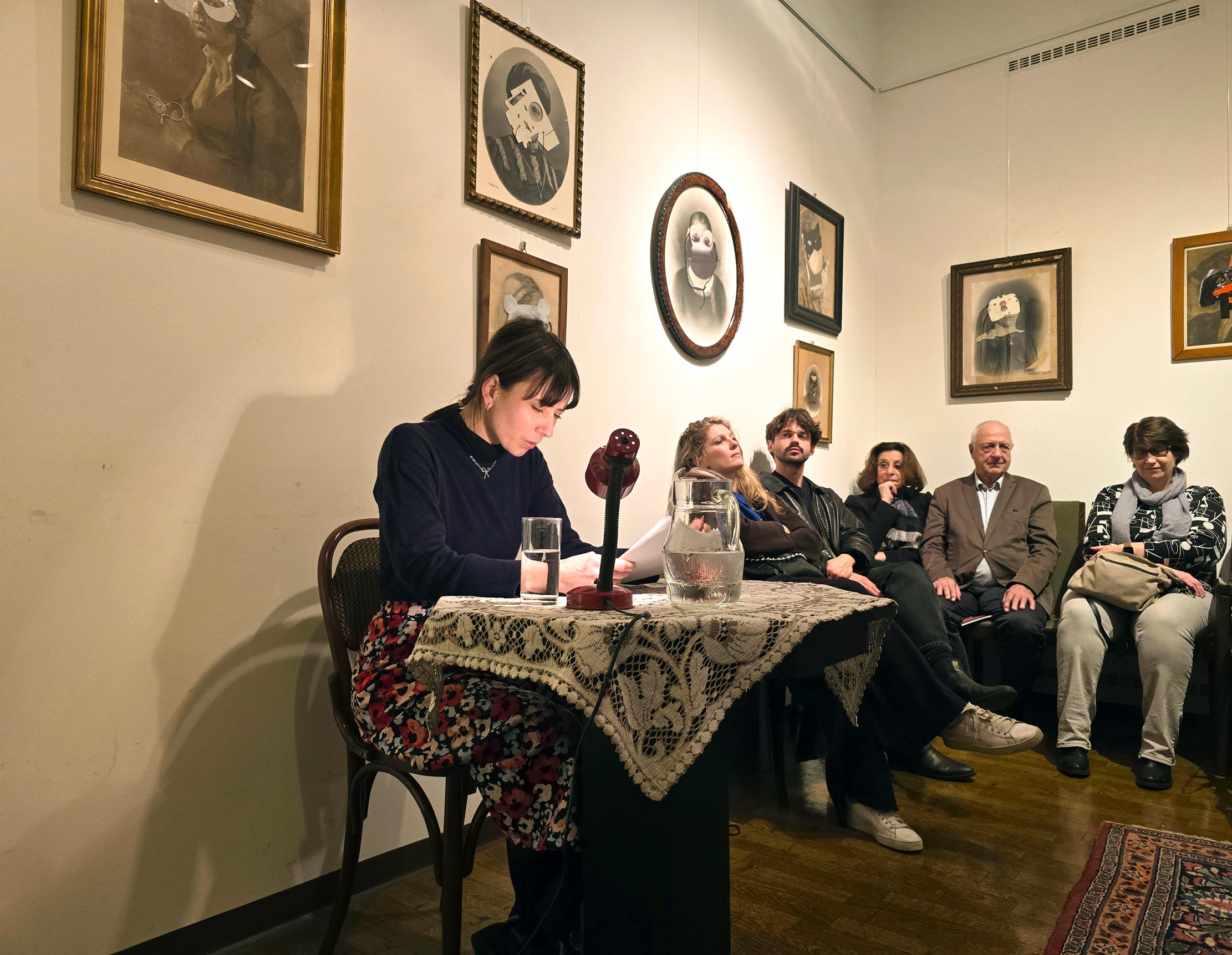 Lesung aus Alma Mahlers „Tagebuch-Suiten“ im Bezirksmuseum Landstraße. Foto: CulturaLatina