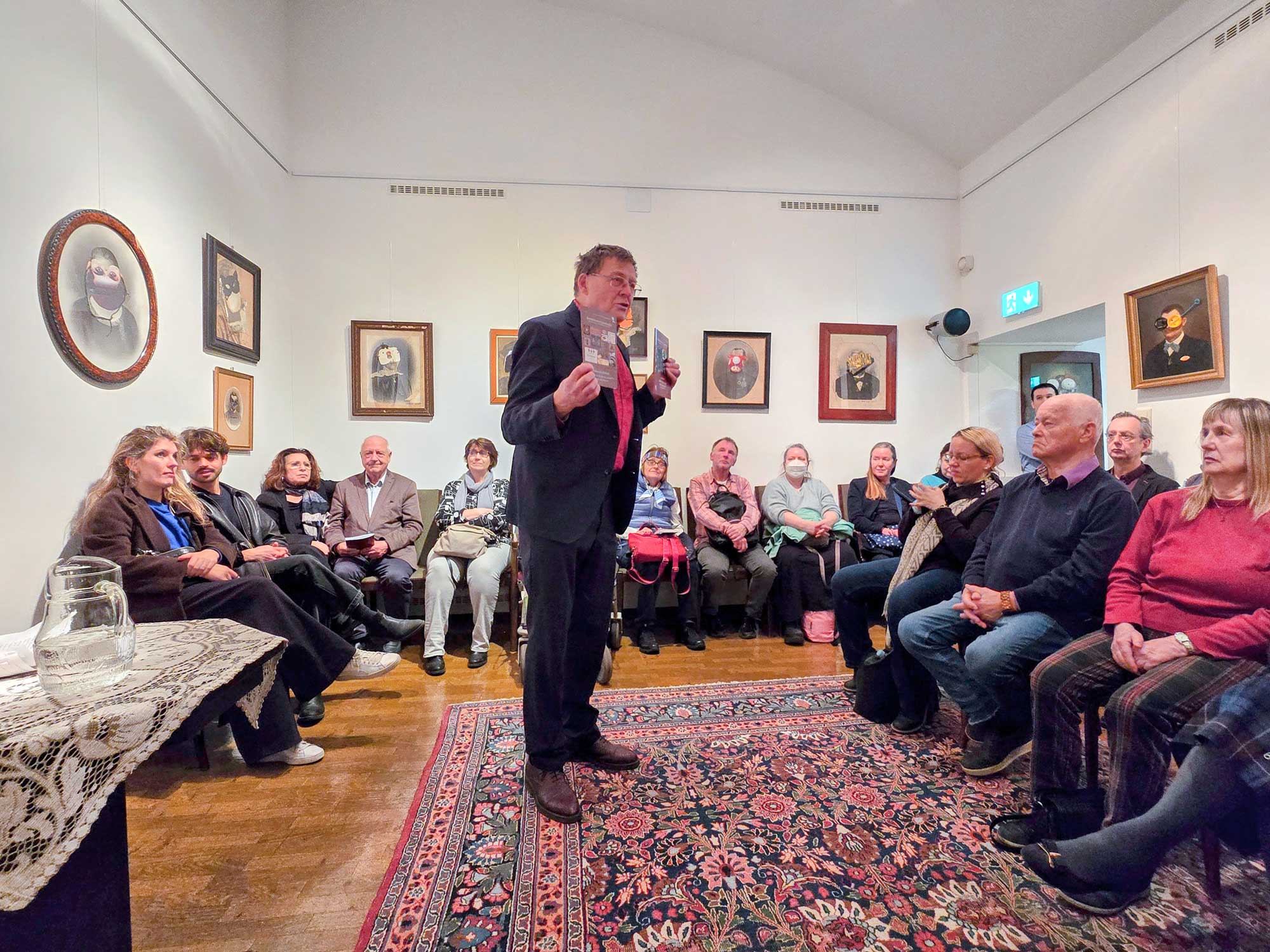 Lesung aus Alma Mahlers „Tagebuch-Suiten“ im Bezirksmuseum Landstraße. Foto: CulturaLatina