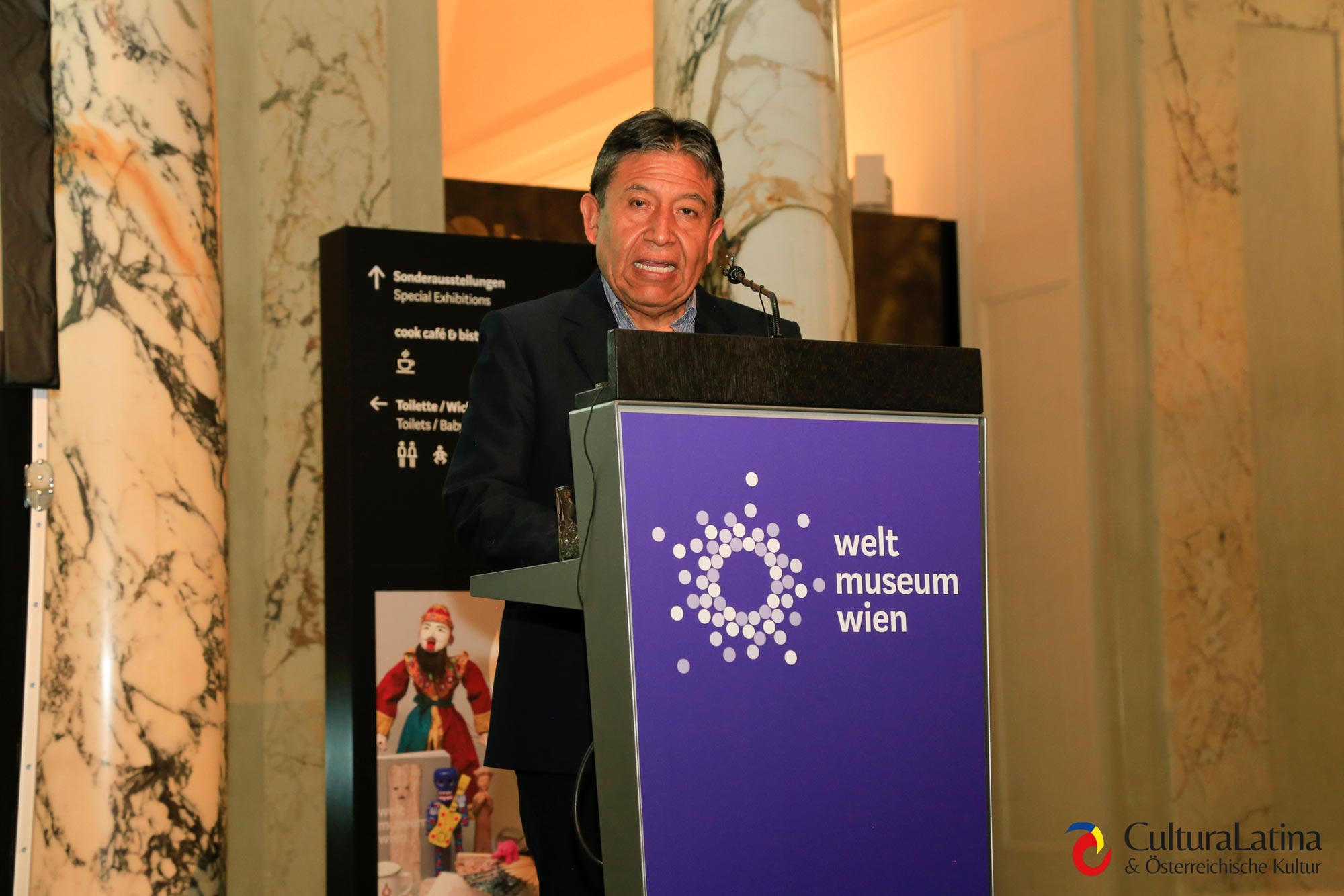 Vicepresidente de Bolivia David Choquehuanca. Foto: Ivett Ángeles Litano