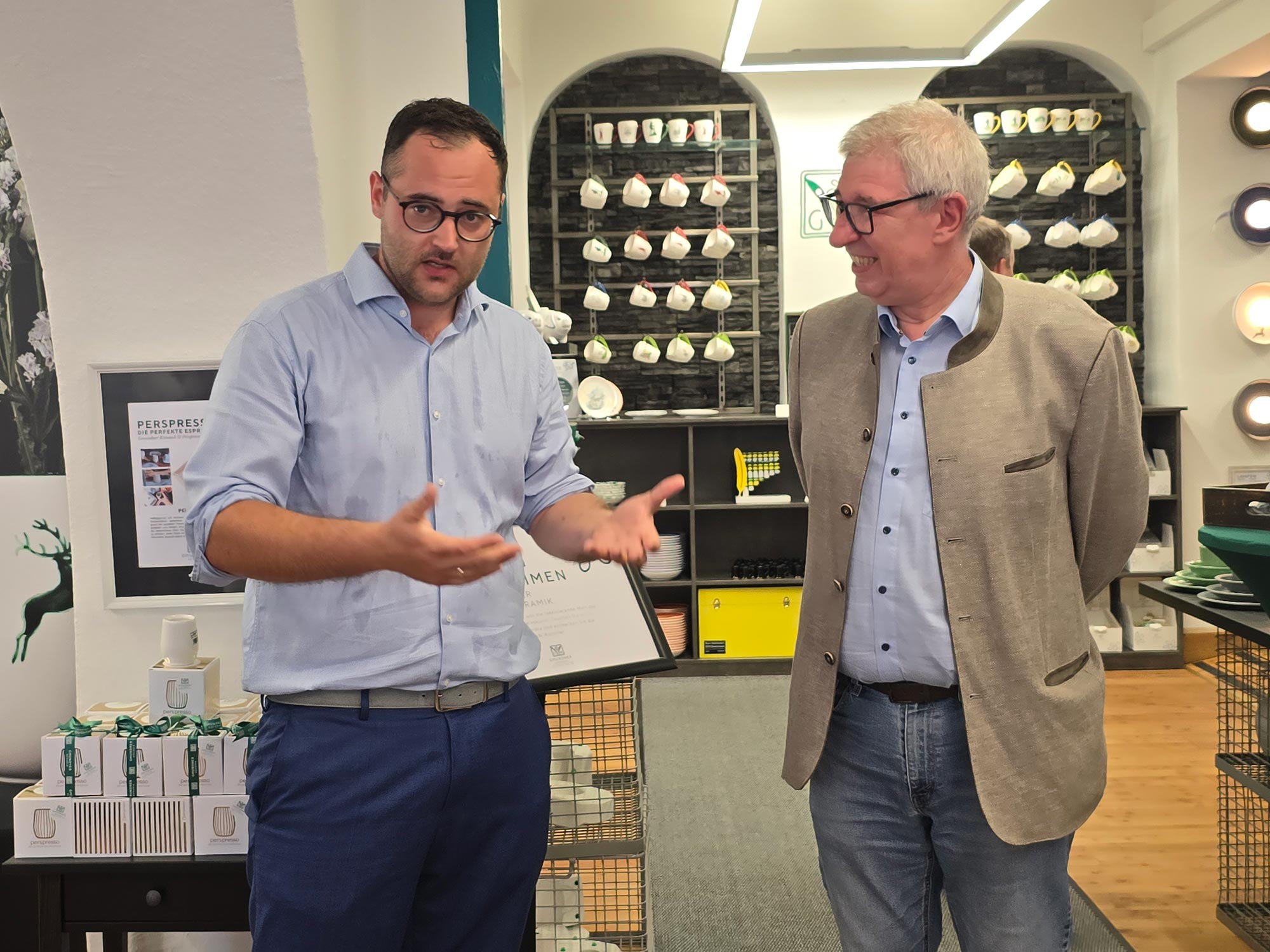 Gmundner Keramik in Wien. Foto: CulturaLatina Gmundner Keramik in Wien. Foto: CulturaLatina