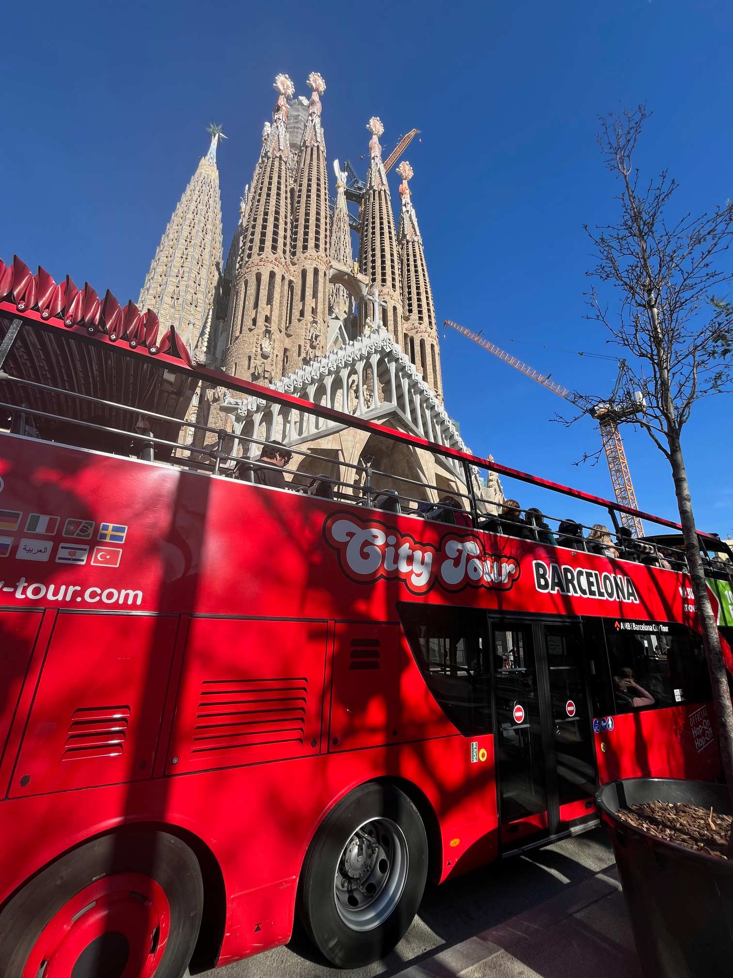La nueva cruz de la Sagrada Familia. Foto: Connie Darilek.