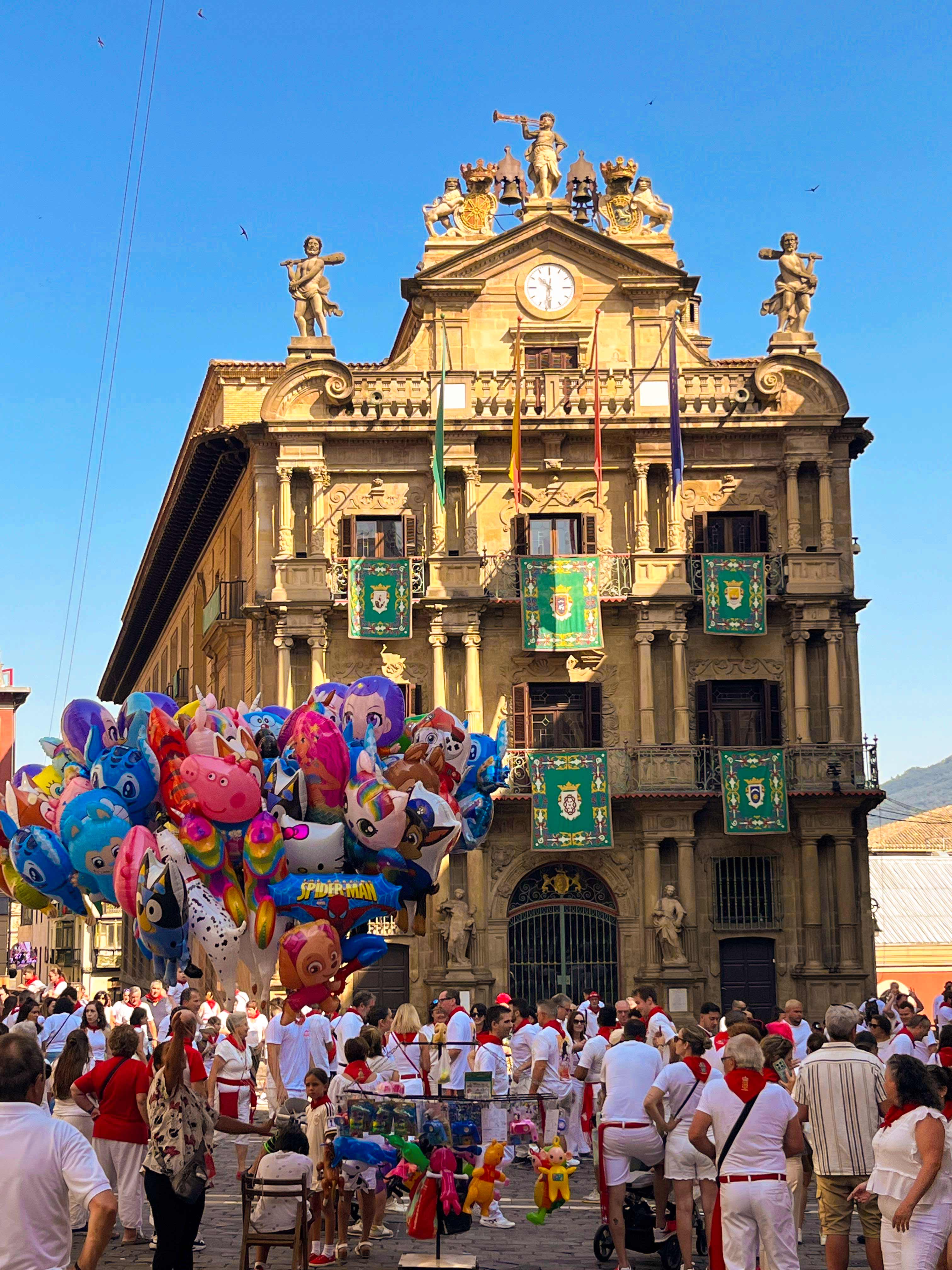 Los Sanfermines de Pamplona 2026. Foto: Connie Darilek.