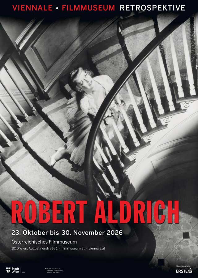 Plakat - Retrospectiva Robert Aldrich. Foto: © Viennale/Rainer Dempf