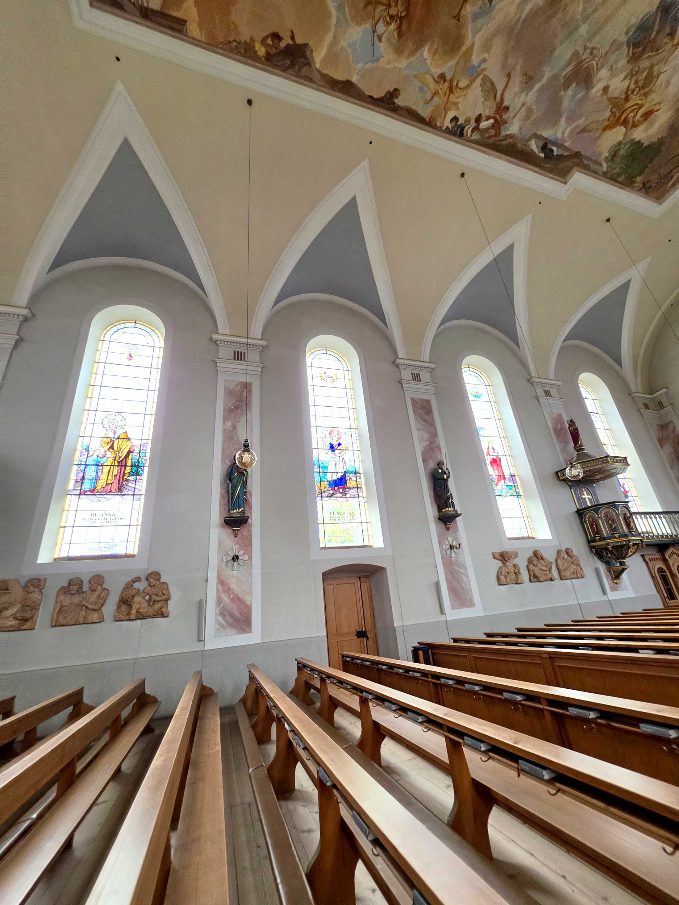 Pfarre Hittisau zu den Heiligen Drei Königen. Foto: CulturaLatina & Österreich