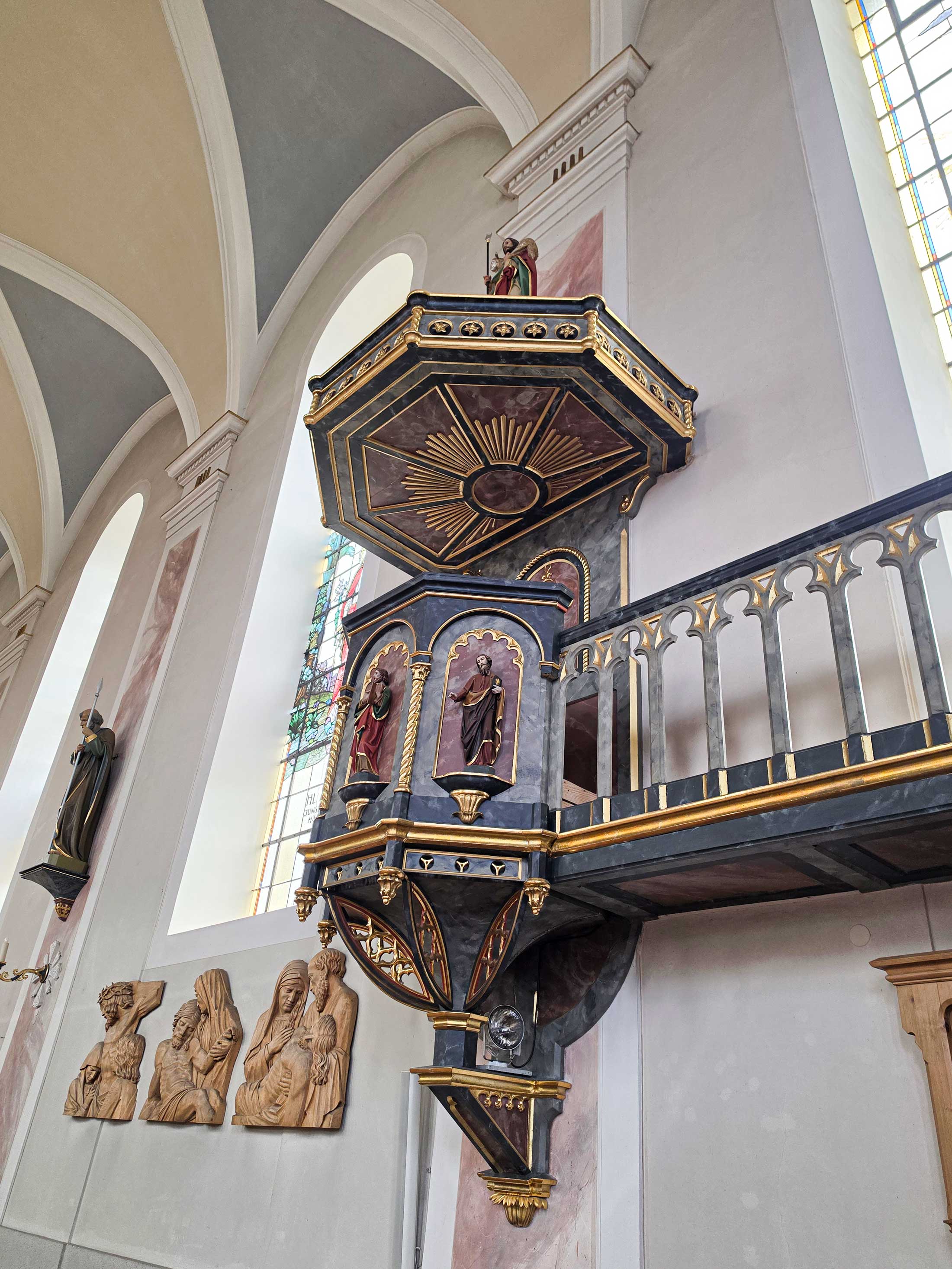 Pfarre Hittisau zu den Heiligen Drei Königen. Foto: CulturaLatina & Österreich
