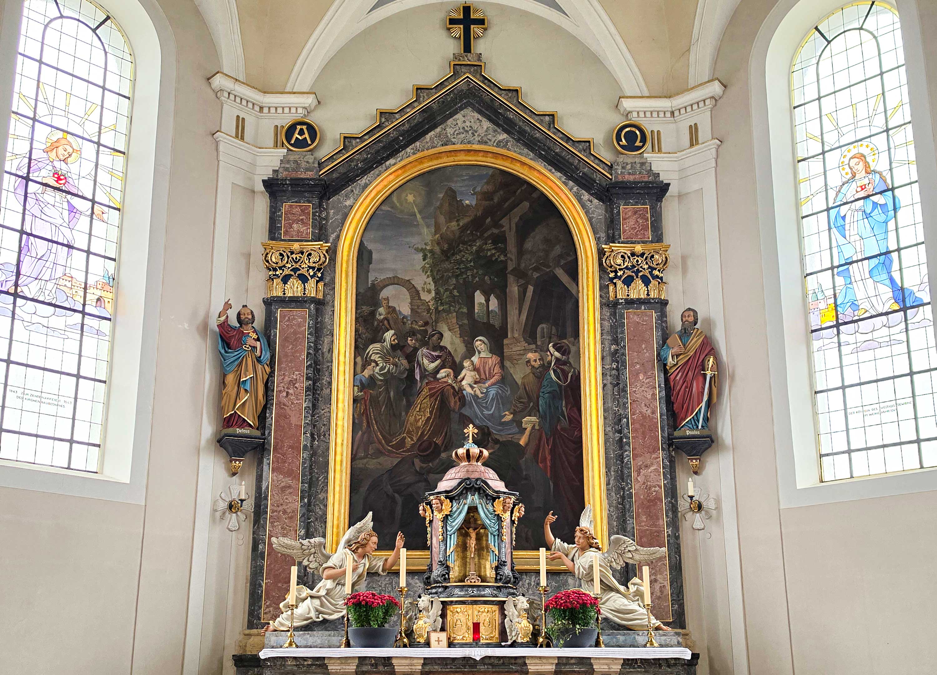 Pfarre Hittisau zu den Heiligen Drei Königen. Foto: CulturaLatina & Österreich