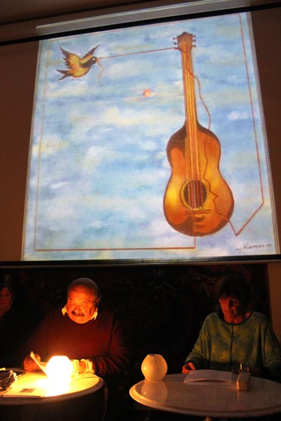 Manuel Ramos Martínez y Gabriele Müller (Foto: Cultura Latina)