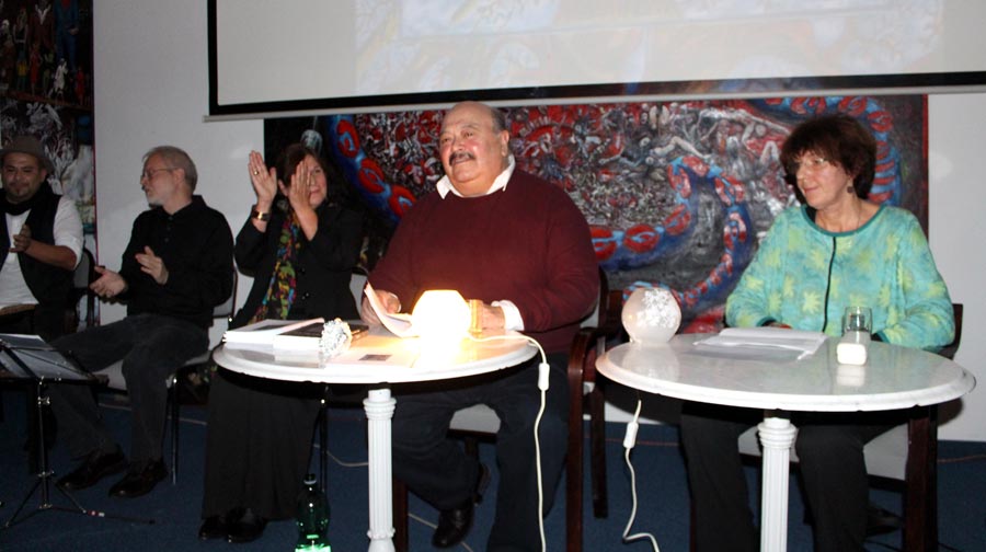 Manolo Ramos, Wolfgang Ratz, Irene Fernández, Manuel Ramos Martínez y Gabriele Müller (Foto: CUltura Latina).