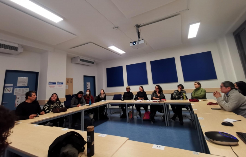 Experten, Interessierte und Mitglieder der peruanischen Community in Wien diskutierten beim Vor-Ort- und Online-Kolloquium.