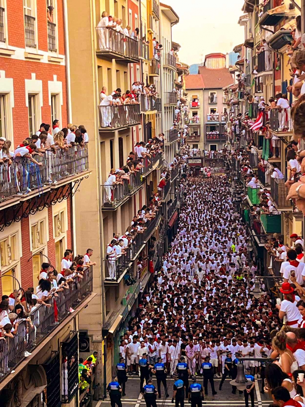 Alrededor de 1,5 millones de personas participaron este año en la famosa fiesta española "Sanfermines".