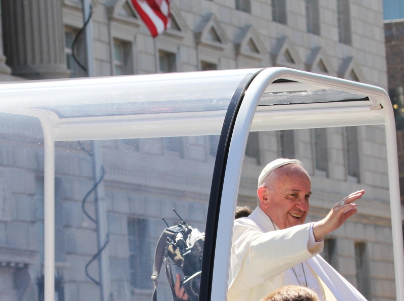Su Santidad el Papa Francisco en el año 2017.