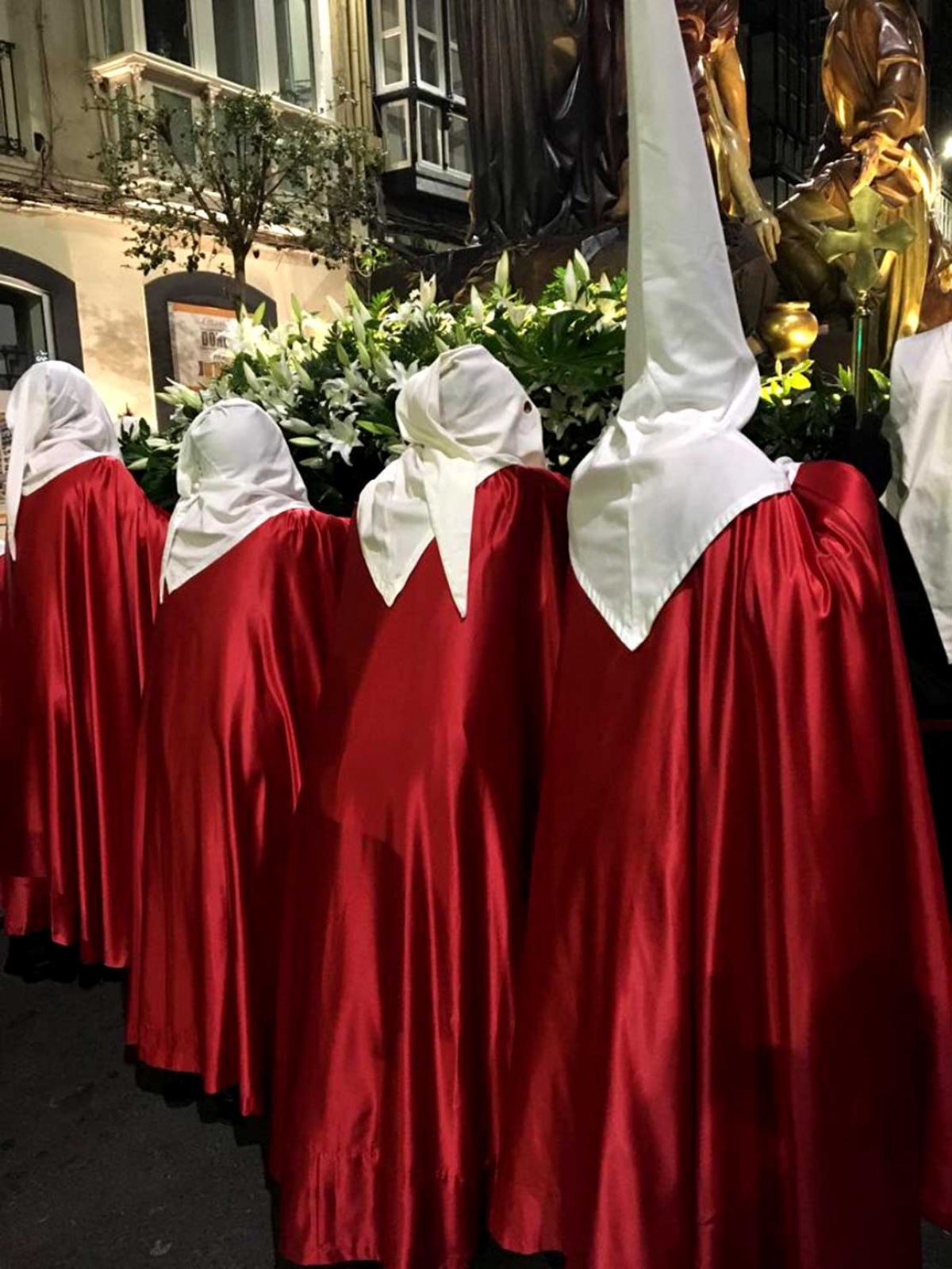 Procesión del Viernes Santo en Santander, 2019. 