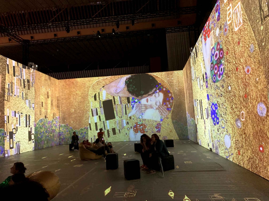 Descubre "El Oro de Klimt": una experiencia inmersiva en Santander