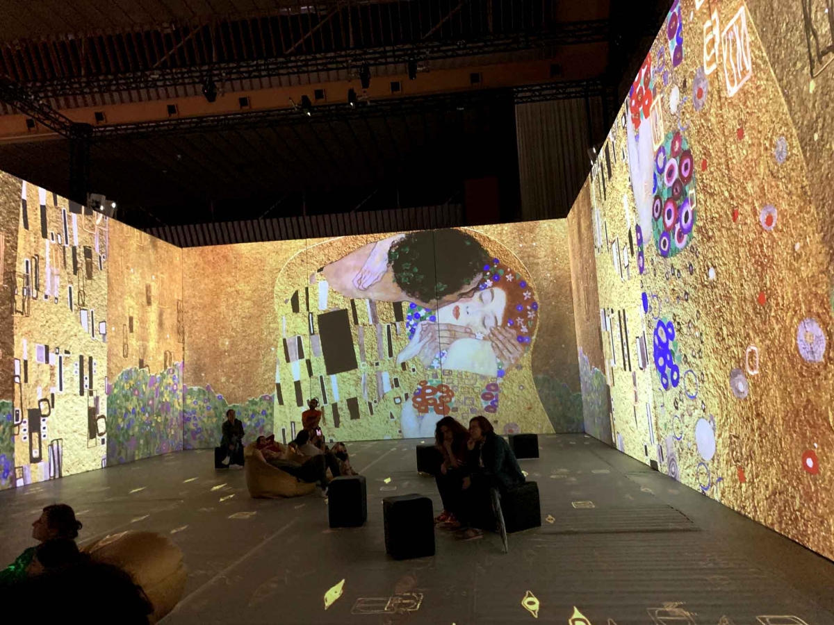 Descubre "El Oro de Klimt": una experiencia inmersiva en Santander