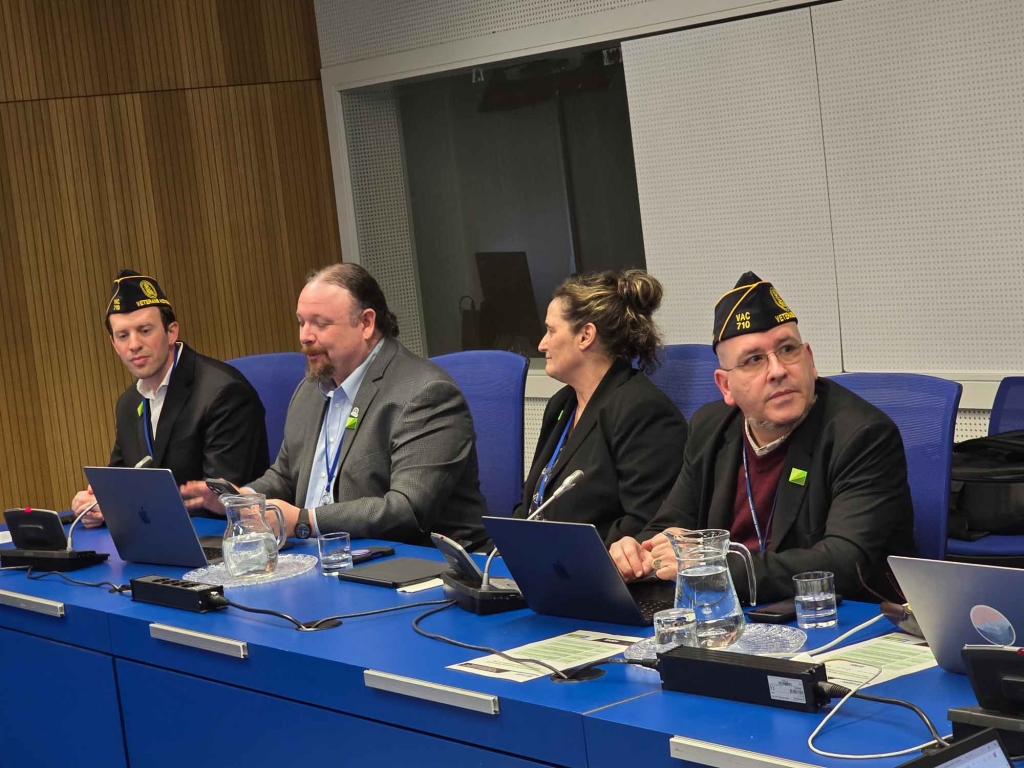Representante del Veterans Action Council durante el panel “CBD-Rich Cannabis: Policy and Patient Experience”